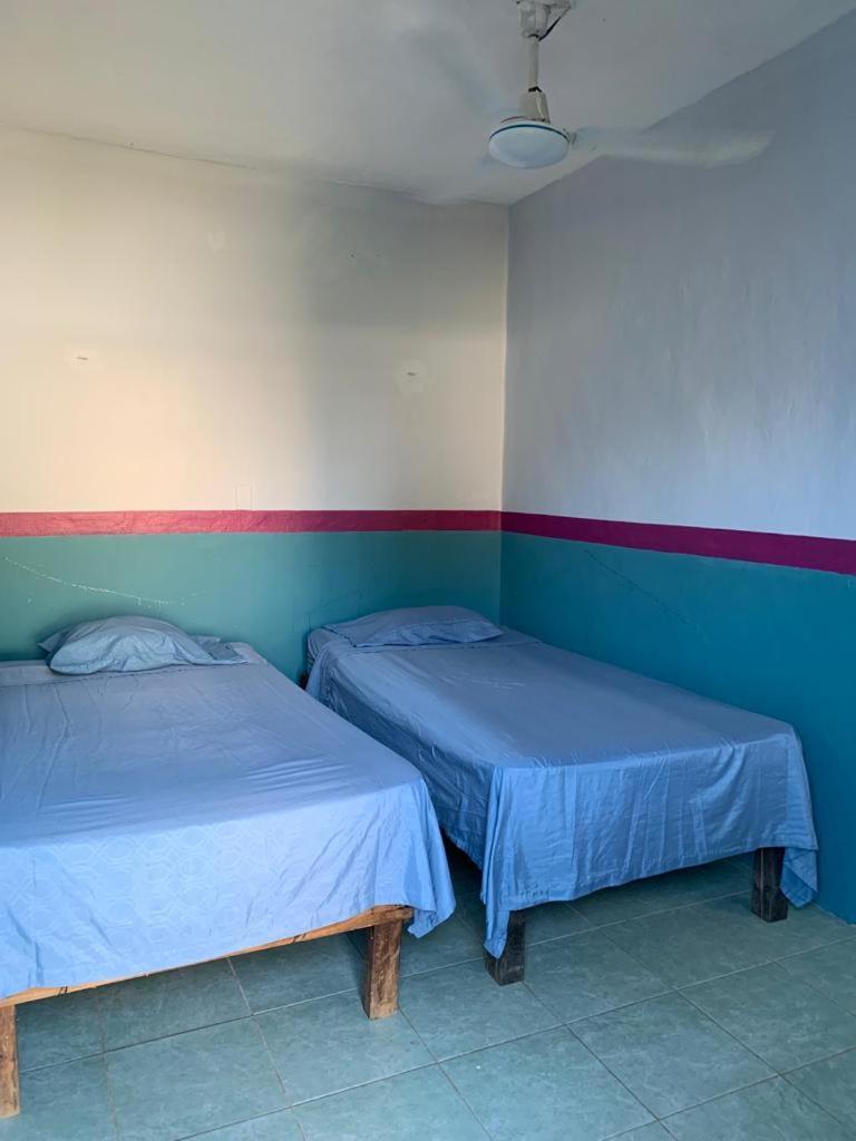 Hostal Y Temazcal Guemez Piste Bagian luar foto