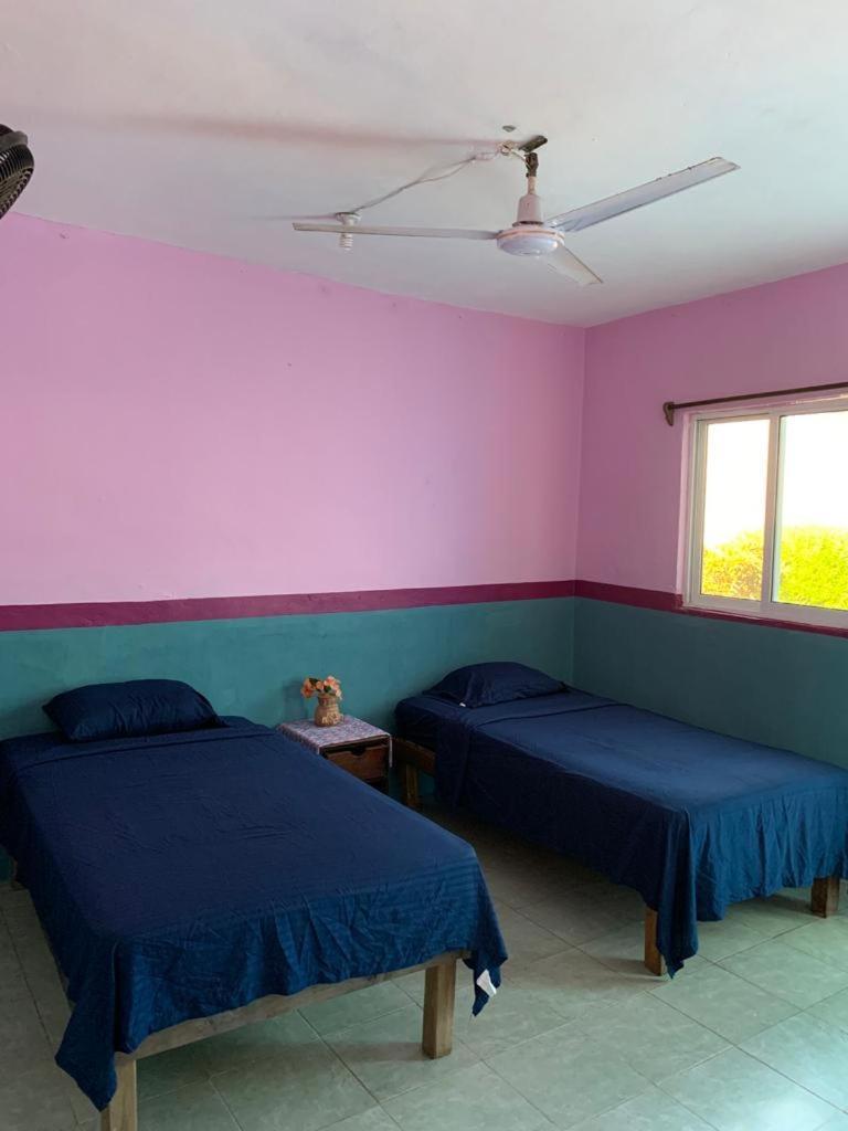 Hostal Y Temazcal Guemez Piste Bagian luar foto